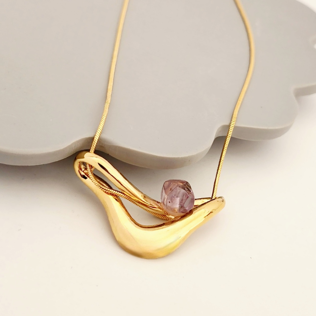 Collar de amatista