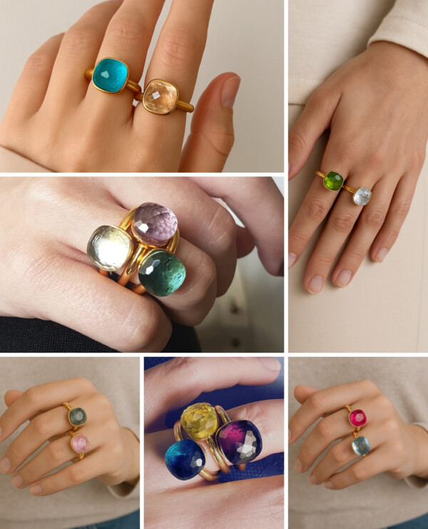 💍 Anillos con cristal mineral 💍Elegantes, únicos y 100% combinables. 

Combina colores y métete en el mood que más va contigo.

✨ Banda dorada o plateada 
✨ Más de 20 colores de gemas 
✨ Hechos sobre pedido — entrega en 15 días hábiles 
✨ $1,700 MXN c/u

Consulta el código de colores en la galería de fotos de la tienda en línea 👉🏼 https://malakitajoyeria.com/shop/anillo-con-cristal-mineral/ (Link en bio)

💳 Aceptamos pagos con tarjeta (hasta 3 MSI vía PayPal), transferencia o depósito.

JoyeríaPersonalizada AnillosConEstilo CristalesMinerales MalakitaJoyas DiseñoExclusivo Pomelatto
